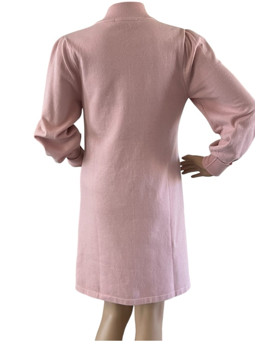 Boston Proper Pink Crystal-Embellished Mini Dress - Picture 3 of 7